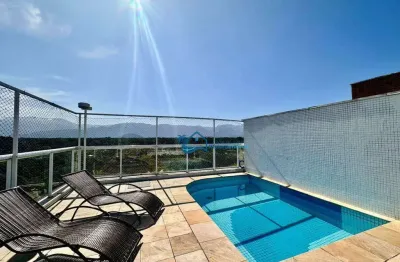 Cobertura com 5 dormitórios, 235 m² - venda por r$ 5.000.000,00 ou aluguel por r$ 23.000,00/mês - riviera - módulo 7 - bertioga/sp