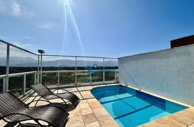 Cobertura com 5 dormitórios, 235 m² - venda por r$ 5.000.000,00 ou aluguel por r$ 23.000,00/mês - riviera - módulo 7 - bertioga/sp