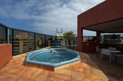 Cobertura com 3 dormitórios para alugar, 204 m² por r$ 12.000,00/mês - riviera módulo 6 - bertioga/sp
