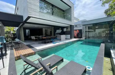 Casa com 5 dormitórios à venda, 350 m² por r$ 7.500.000,00 - riviera módulo 24 - bertioga/sp