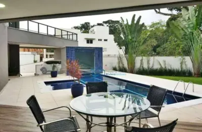 Casa com 4 dormitórios à venda, 390 m² por r$ 5.800.000,00 - riviera - módulo 24 - bertioga/sp