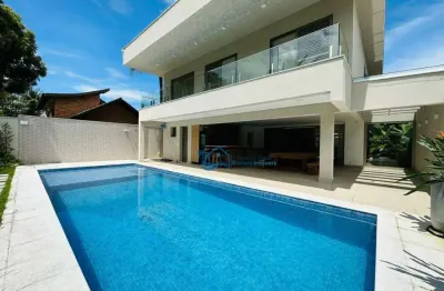 Casa com 6 dormitórios à venda, 385 m² por r$ 9.800.000,00 - riviera módulo 03 - bertioga/sp