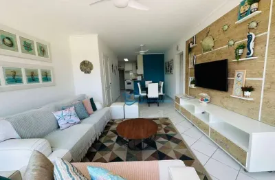 Apartamento com 3 dormitórios, 112 m² - venda por r$ 2.700.000,00 ou aluguel por r$ 2.200,00/dia - riviera módulo 6 - bertioga/sp
