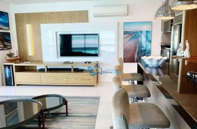 Apartamento com 3 dormitórios à venda, 158 m² por r$ 3.700.000,00 - riviera módulo 8 - bertioga/sp