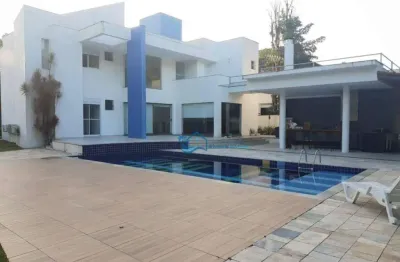Casa com 6 dormitórios para alugar, 378 m² por r$ 4.500,00/dia - riviera módulo 19 - bertioga/sp