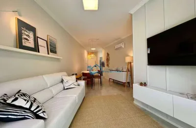 Apartamento com 3 dormitórios à venda, 87 m² por r$ 3.300.000,00 - riviera módulo 02 - bertioga/sp