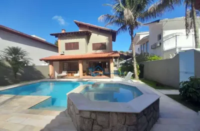 Casa com 3 dormitórios para alugar, 212 m² por r$ 2.750,00/dia - riviera módulo 20 - bertioga/sp