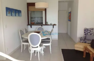 Apartamento com 2 dormitórios para alugar, 95 m² por r$ 1.300,00/dia - riviera módulo 02 - bertioga/sp
