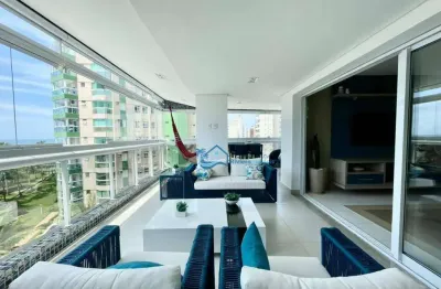 Apartamento com 3 dormitórios para alugar, 170 m² por r$ 5.800,00/dia - riviera módulo 03 - bertioga/sp