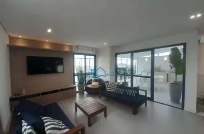 Cobertura com 3 dormitórios para alugar, 172 m² por r$ 2.700,00/dia - riviera módulo 06 - bertioga/sp