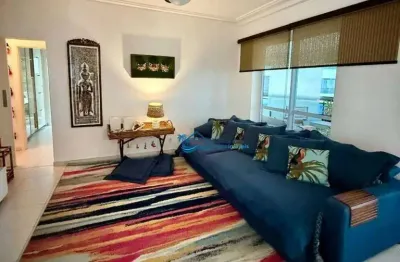 Apartamento com 4 dormitórios para alugar, 250 m² por r$ 4.500,00/dia - jardim  são lourenço - bertioga/sp