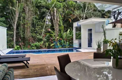 Casa com 5 dormitórios à venda, 553 m² por r$ 5.800.000,00 - riviera módulo 18 - bertioga/sp