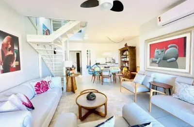 Cobertura com 4 dormitórios à venda, 270 m² por r$ 7.900.000,00 - riviera módulo 4 - bertioga/sp