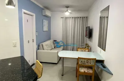Flat com 1 dormitório para alugar, 38 m² por r$ 1.800,00/dia - riviera módulo 6 - bertioga/sp