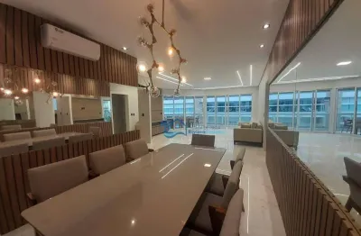 Apartamento com 3 dormitórios à venda, 152 m² por r$ 4.500.000,00 - riviera módulo 7 - bertioga/sp