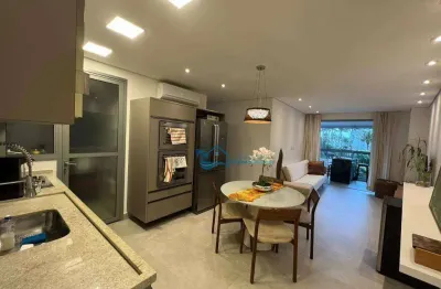 Apartamento com 3 dormitórios para alugar, 115 m² por r$ 3.000,00/dia - riviera módulo 5 - bertioga/sp