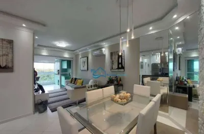 Apartamento com 3 dormitórios à venda, 102 m² por r$ 2.600.000 - riviera - módulo 8 - bertioga/sp