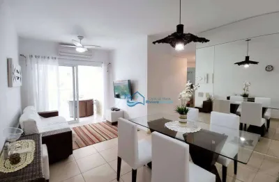 Apartamento com 3 dormitórios para alugar, 90 m² por r$ 1.900/dia - riviera - módulo 7 - bertioga/sp