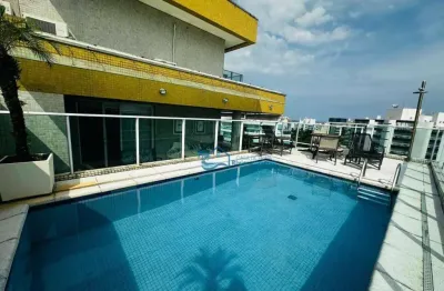 Cobertura com 5 dormitórios à venda, 360 m² por r$ 7.000.000,00 - riviera módulo 02 - bertioga/sp