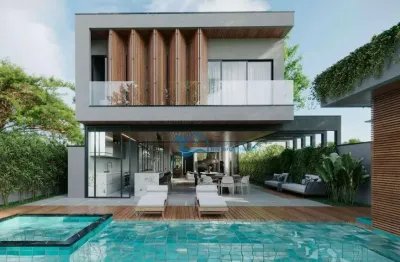 Casa com 5 dormitórios à venda, 420 m² por r$ 15.800.000,00 - riviera módulo 05 - bertioga/sp