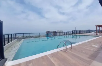 Apartamento com 2 dormitórios à venda, 41 m² por r$ 599.000,00 - balneário cidade atlântica - guarujá/sp