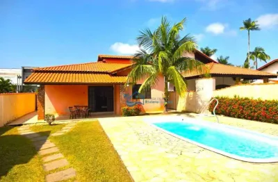 Casa com 3 dormitórios à venda, 177 m² por r$ 1.200.000,00 - boracéia - bertioga/sp