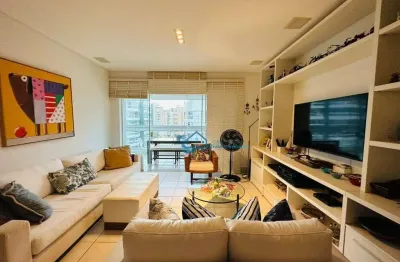 Apartamento com 4 dormitórios para alugar, 153 m² por r$ 3.550,00/dia - riviera módulo 7 - bertioga/sp