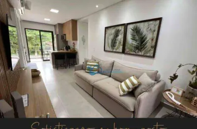 Apartamento com 2 dormitórios à venda, 69 m² por r$ 1.380.000,00 - riviera módulo 22 - bertioga/sp