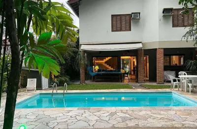 Casa com 5 dormitórios à venda, 270 m² por r$ 5.600.000,00 - riviera módulo 18 - bertioga/sp