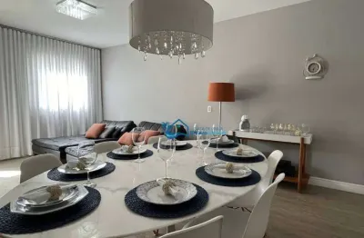 Apartamento com 3 dormitórios para alugar, 113 m² por r$ 2.200,00/dia - riviera módulo 03 - bertioga/sp