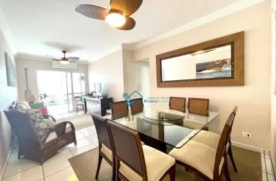 Apartamento com 3 dormitórios para alugar, 118 m² por r$ 12.000,00/mês - riviera módulo 02 - bertioga/sp