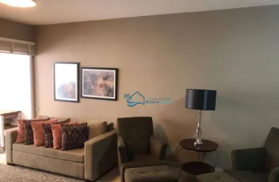 Apartamento com 3 dormitórios à venda, 113 m² por r$ 3.800.000,00 - riviera - módulo 7 - bertioga/sp