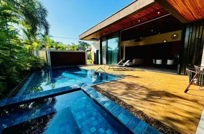 Casa com 4 dormitórios à venda, 340 m² por r$ 7.900.000,00 - riviera - módulo 24 - bertioga/sp