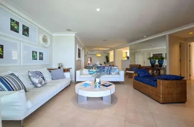 Apartamento com 3 dormitórios à venda, 203 m² por r$ 9.800.000,00 - riviera módulo 02 - bertioga/sp