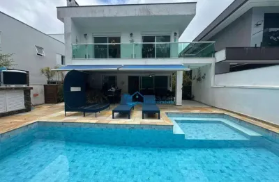 Casa com 5 dormitórios, 312 m² - venda por r$ 6.500.000,00 ou aluguel por r$ 25.789,58/mês - riviera de são lourenço - bertioga/sp