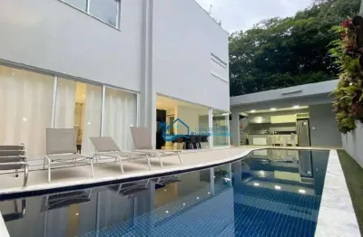 Casa com 5 dormitórios à venda, 414 m² por r$ 8.500.000,00 - riviera módulo 5 - bertioga/sp