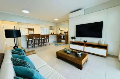Apartamento com 3 dormitórios à venda, 140 m² por r$ 4.900.000,00 - riviera módulo 07 - bertioga/sp