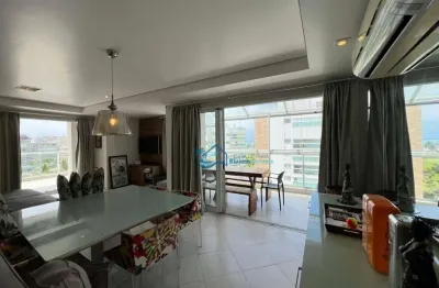 Apartamento com 3 dormitórios à venda, 140 m² por r$ 3.200.000,00 - riviera - módulo 7 - bertioga/sp