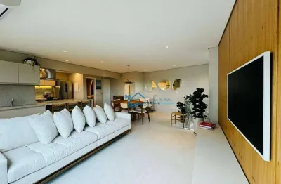 Apartamento com 3 dormitórios à venda, 115 m² por r$ 2.600.000,00 - riviera módulo 06 - bertioga/sp