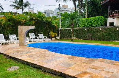 Casa com 7 dormitórios para alugar, 485 m² por r$ 5.000/dia - riviera módulo 21 - bertioga/sp