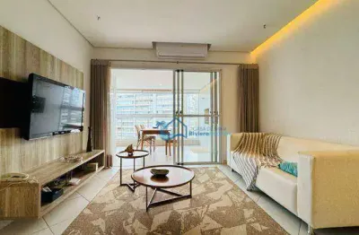 Apartamento com 3 dormitórios para alugar, 94 m² por r$ 2.200,00/dia - riviera módulo 08 - bertioga/sp