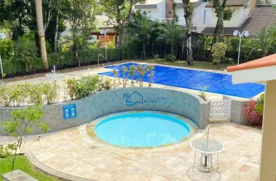 Village com 3 dormitórios para alugar, 121 m² por r$ 8.500,00/mês - riviera módulo 21 - bertioga/sp