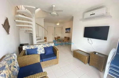 Cobertura com 4 dormitórios, 271 m² - venda por r$ 2.600.000,00 ou aluguel por r$ 20.325,00/mês - riviera módulo 4 - bertioga/sp