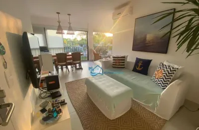 Apartamento com 2 dormitórios à venda, 70 m² por r$ 1.600.000,00 - riviera - módulo 24 - bertioga/sp
