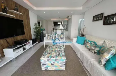 Apartamento com 4 dormitórios à venda, 152 m² por r$ 4.200.000,00 - riviera - módulo 7 - bertioga/sp