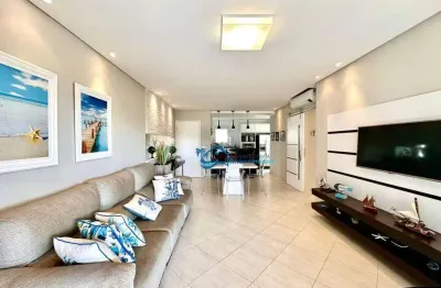 Apartamento com 3 dormitórios, 129 m² - venda por r$ 3.200.000,00 ou aluguel por r$ 5.345,00/dia - riviera módulo 07 - bertioga/sp