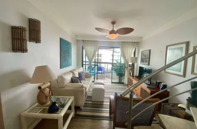 Cobertura com 4 dormitórios à venda, 216 m² por r$ 6.500.000,00 - riviera módulo 6 - bertioga/sp