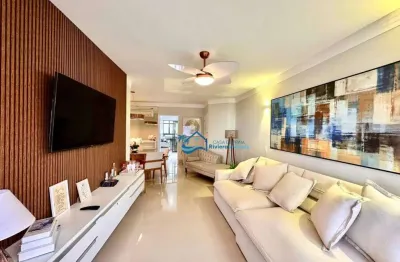 Apartamento com 3 dormitórios para alugar, 103 m² por r$ 2.550,00/dia - riviera módulo 6 - bertioga/sp