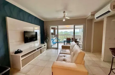 Apartamento com 2 dormitórios, 79 m² - venda por r$ 1.280.000,00 ou aluguel por r$ 1.000,00/dia - jardim  são lourenço - bertioga/sp