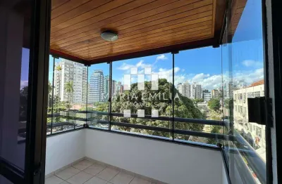 Apartamento à venda em florianópolis, centro, com 3 quartos, com 107 m²